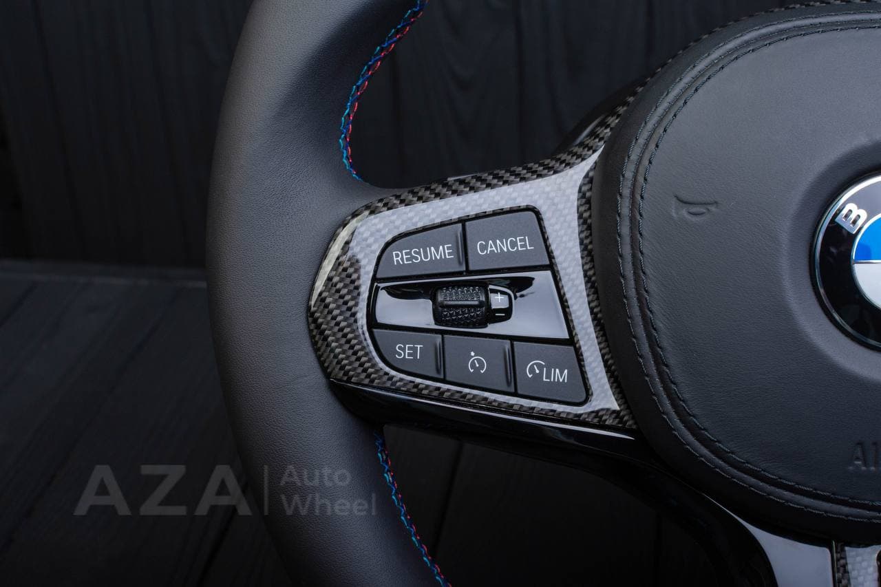 Steering wheel BMW G20 3 SERIES /G30 5 SERIES /G05 X5 / G07 X7 / G15 8 SERIES/ G11 G12 7 SERIES Carbon trims/Napa/Led screen - Image 11