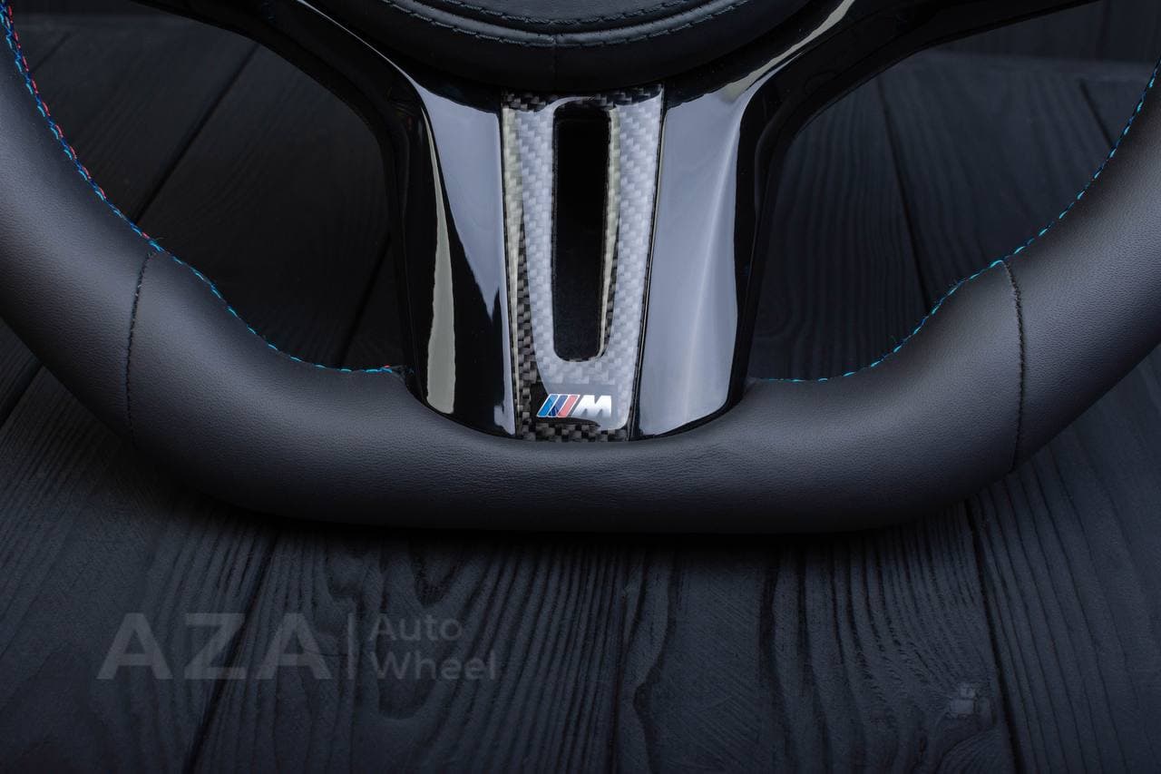 Steering wheel BMW G20 3 SERIES /G30 5 SERIES /G05 X5 / G07 X7 / G15 8 SERIES/ G11 G12 7 SERIES Carbon trims/Napa/Led screen - Image 9