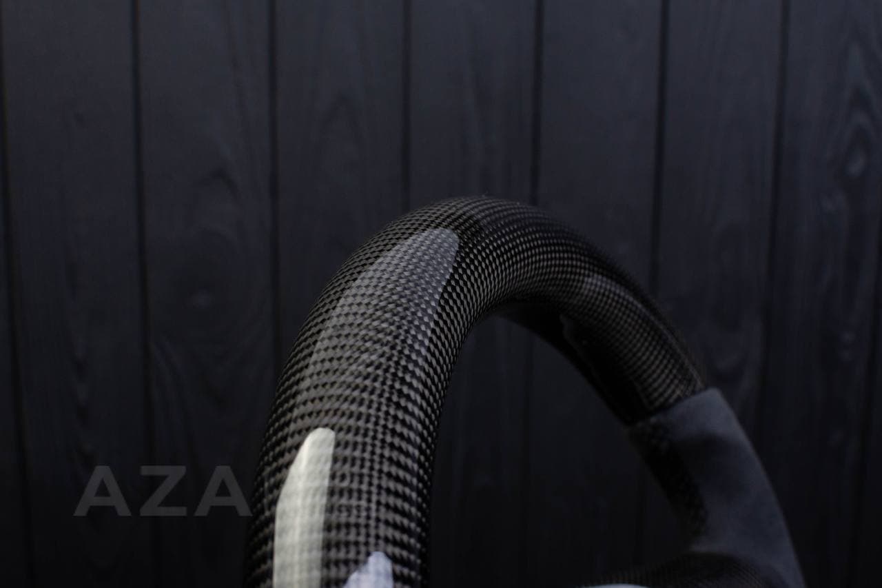 Steering wheel GM SILVERADO, SIERRA, ESCALADE, 2007-2014 Carbon fiber/Alcantara - Image 7