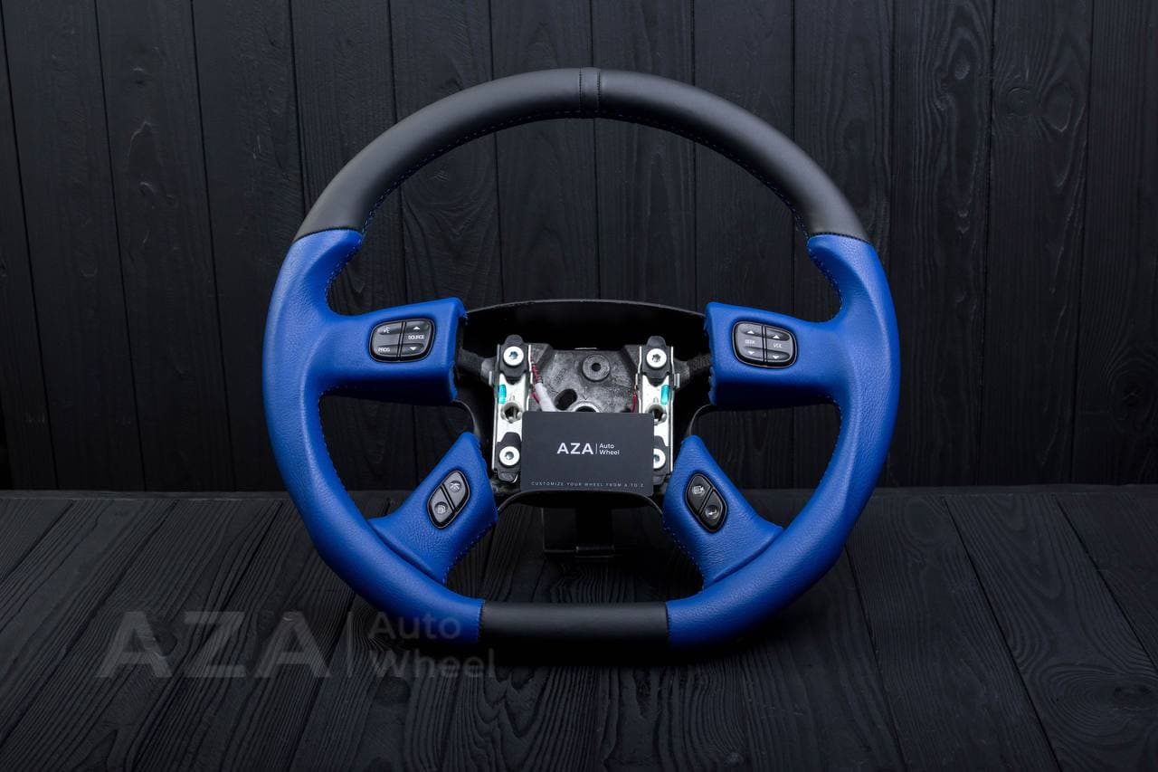 Steering wheel GM SILVERADO, HUMMER H2/2001-2007 Napa/Black stripe