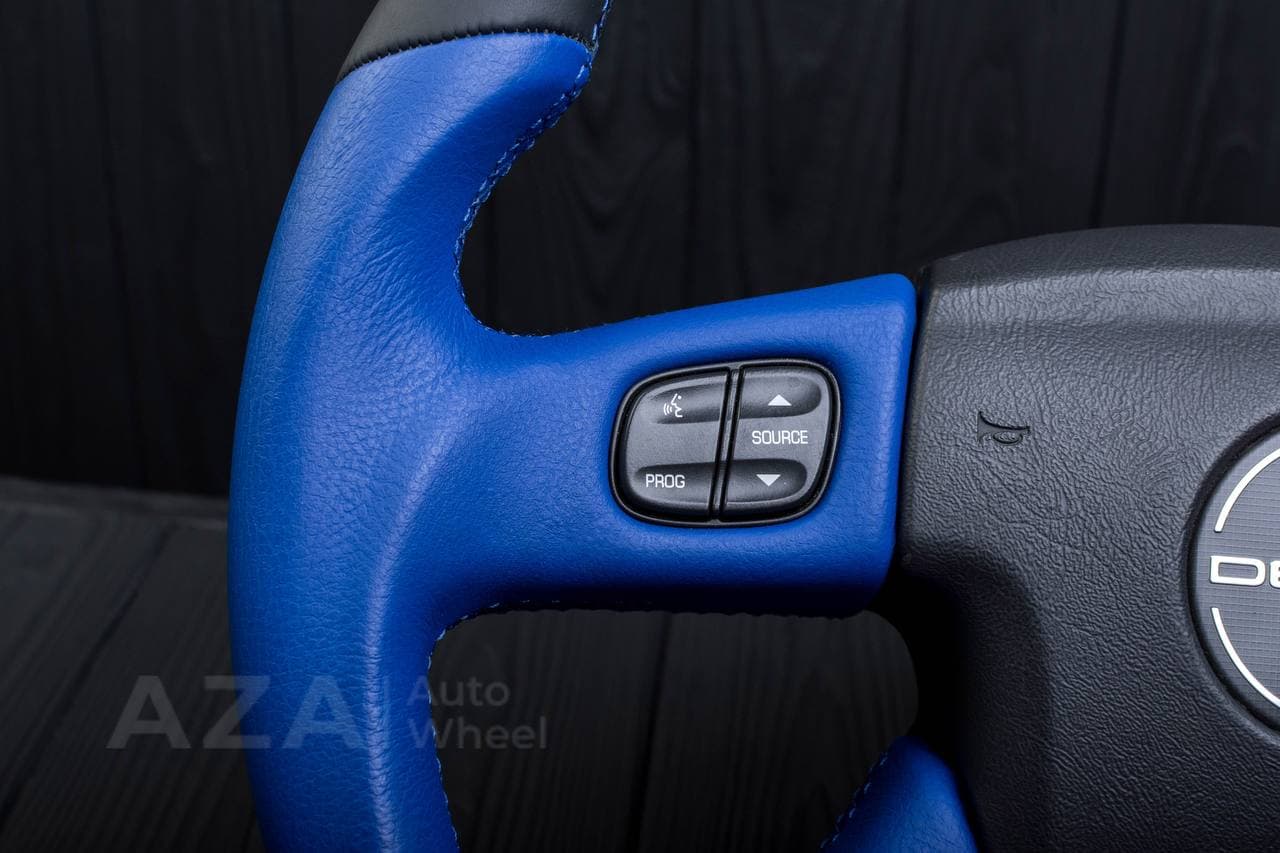 Steering wheel GM SILVERADO, HUMMER H2/2001-2007 Napa/Black stripe - Image 13