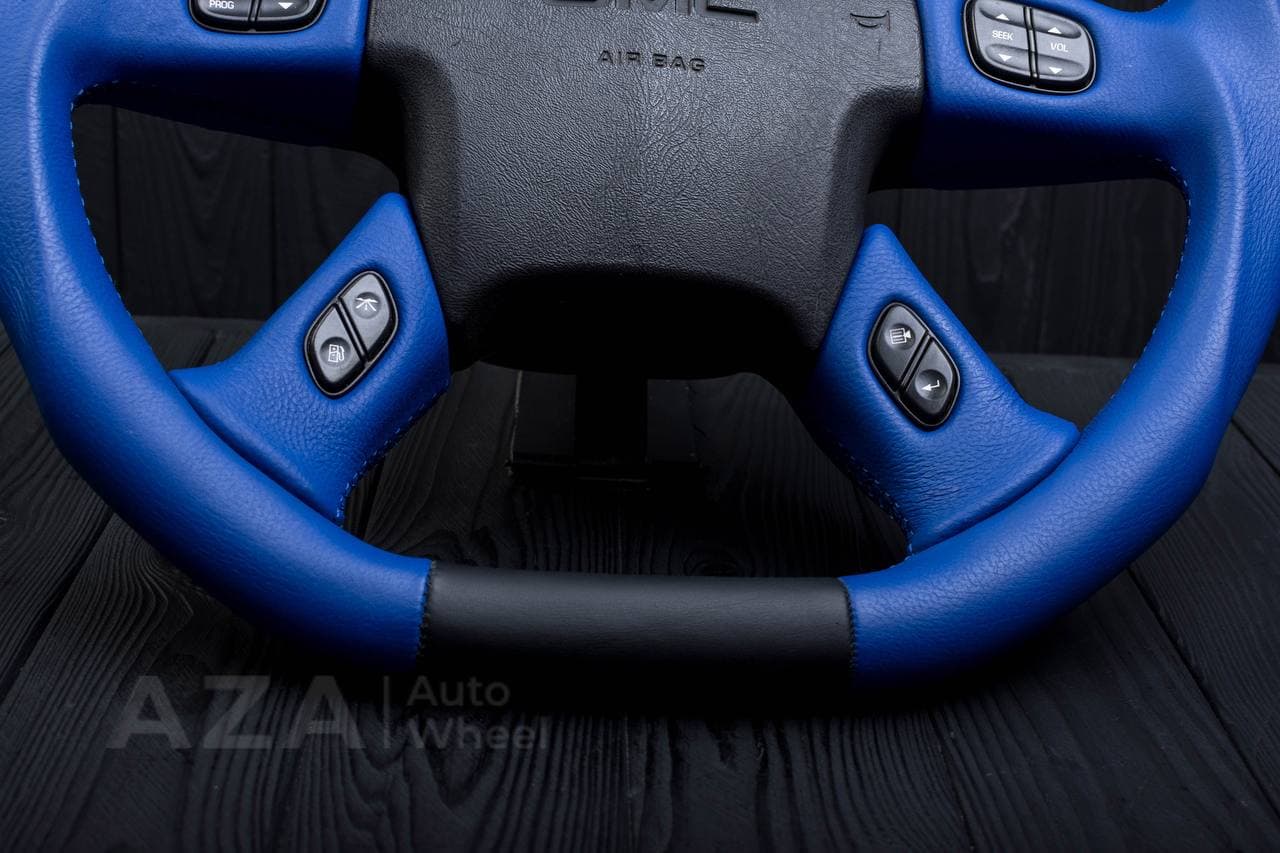 Steering wheel GM SILVERADO, HUMMER H2/2001-2007 Napa/Black stripe - Image 9