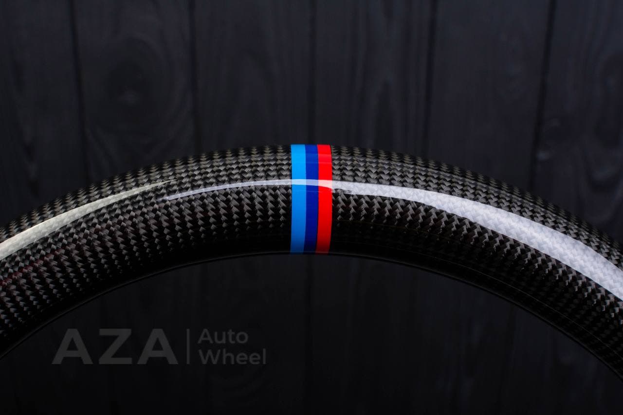 Steering wheel BMW G20 3 SERIES /G30 5 SERIES /G05 X5 / G07 X7 / G15 8 SERIES/ G11 G12 7 SERIES Heated carbon fiber/Perforated leather/M stripe - Image 12