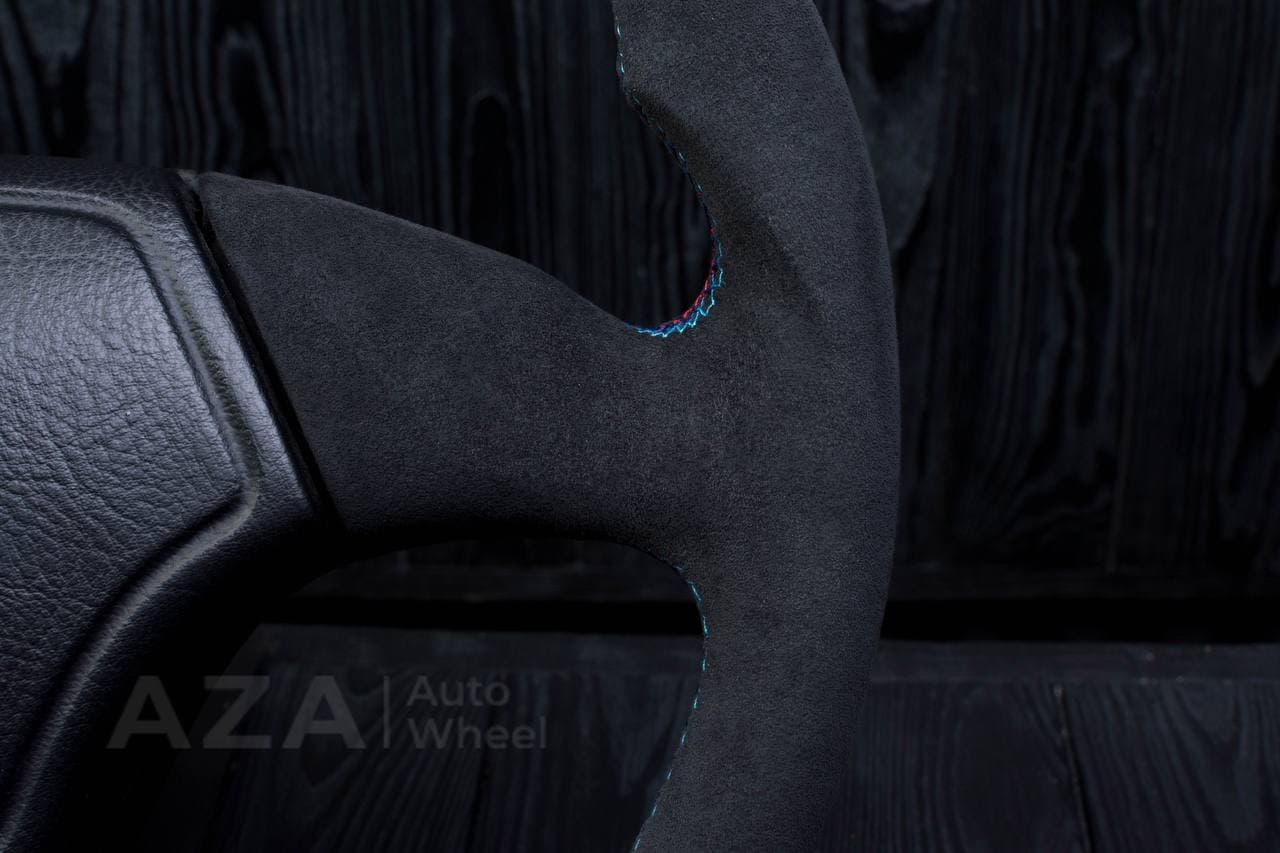 Steering wheel BMW E36 Euro Alcantara/Red stripe - Image 9