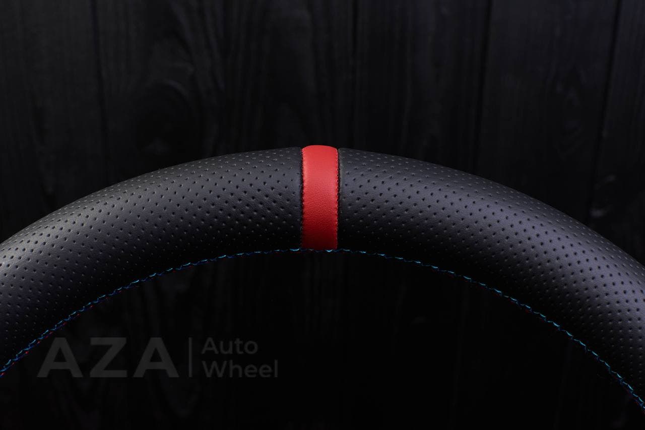 Steering wheel BMW G20 3 SERIES /G30 5 SERIES /G05 X5 / G07 X7 / G15 8 SERIES/ G11 G12 7 SERIES Carbon fiber trims/Perforated leather/Red stripe - Image 16