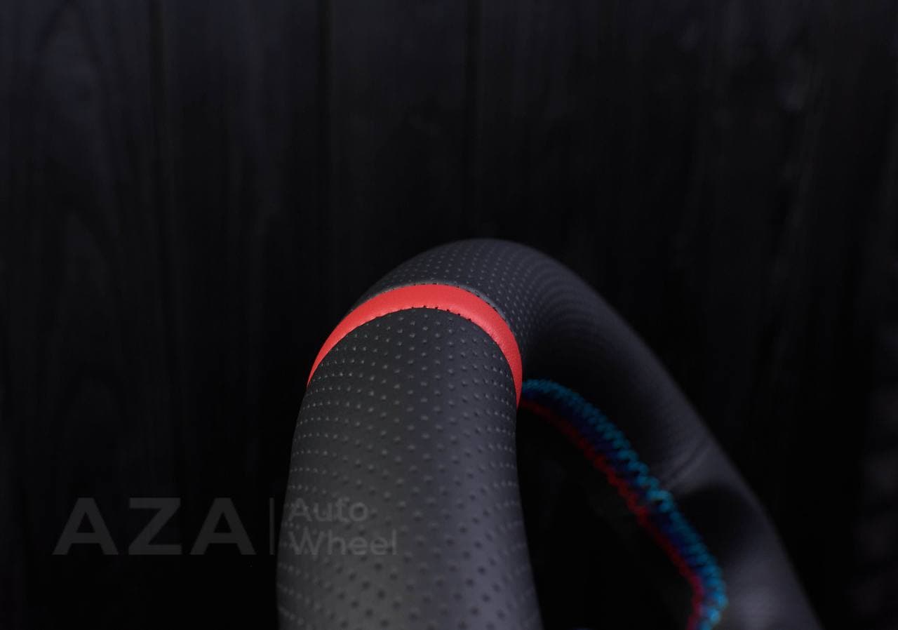 Steering wheel BMW G20 3 SERIES /G30 5 SERIES /G05 X5 / G07 X7 / G15 8 SERIES/ G11 G12 7 SERIES Carbon fiber trims/Perforated leather/Red stripe - Image 13