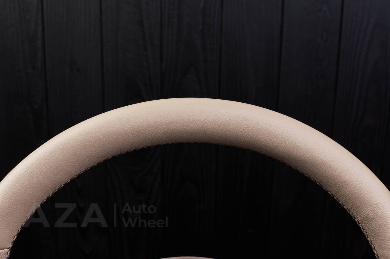 Steering wheel Ford F150/F250/F350 97-2007 Beige napa/Perforated leather - Image 8