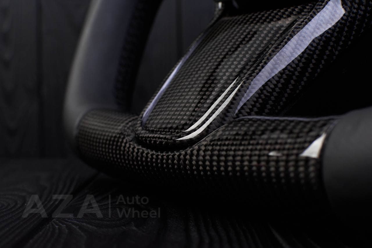 Steering wheel Tesla Model 3/Y Yoke Carbon fiber/Napa - Image 14