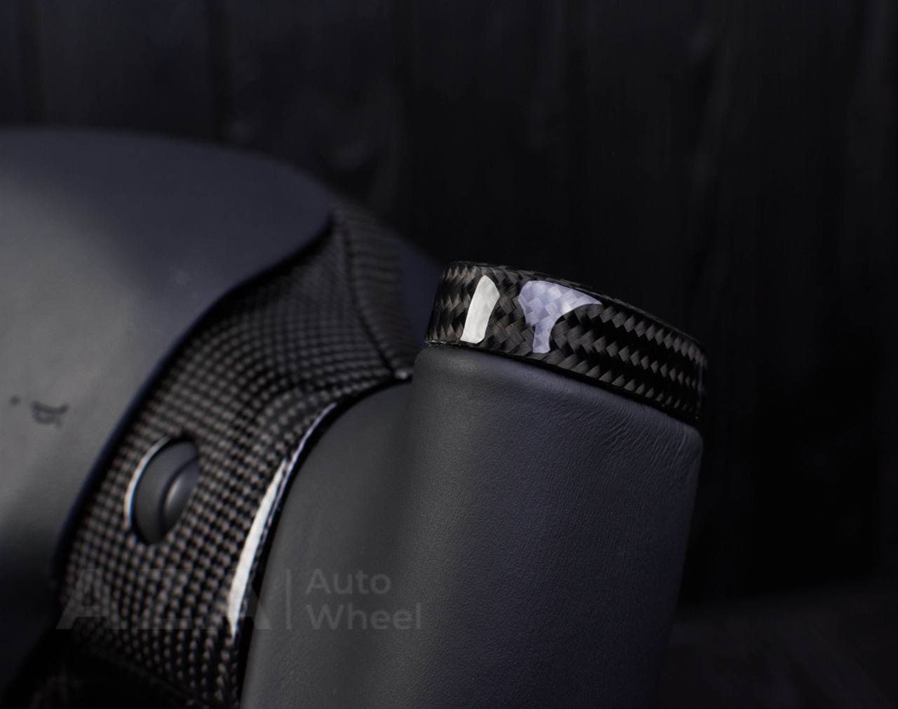 Steering wheel Tesla Model 3/Y Yoke Carbon fiber/Napa - Image 11