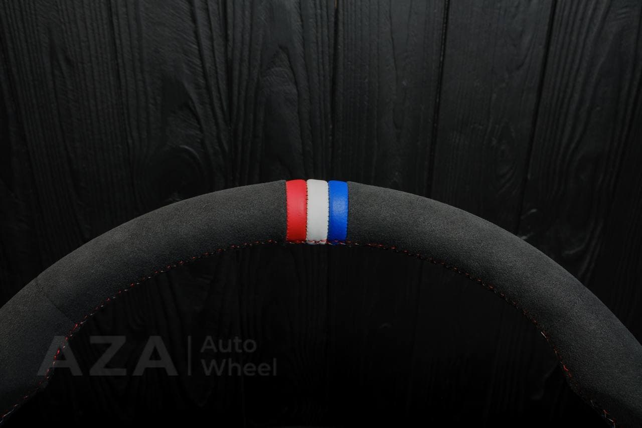 Steering wheel Ford Mustang GT Cobra Alcantara/American flag - Image 12