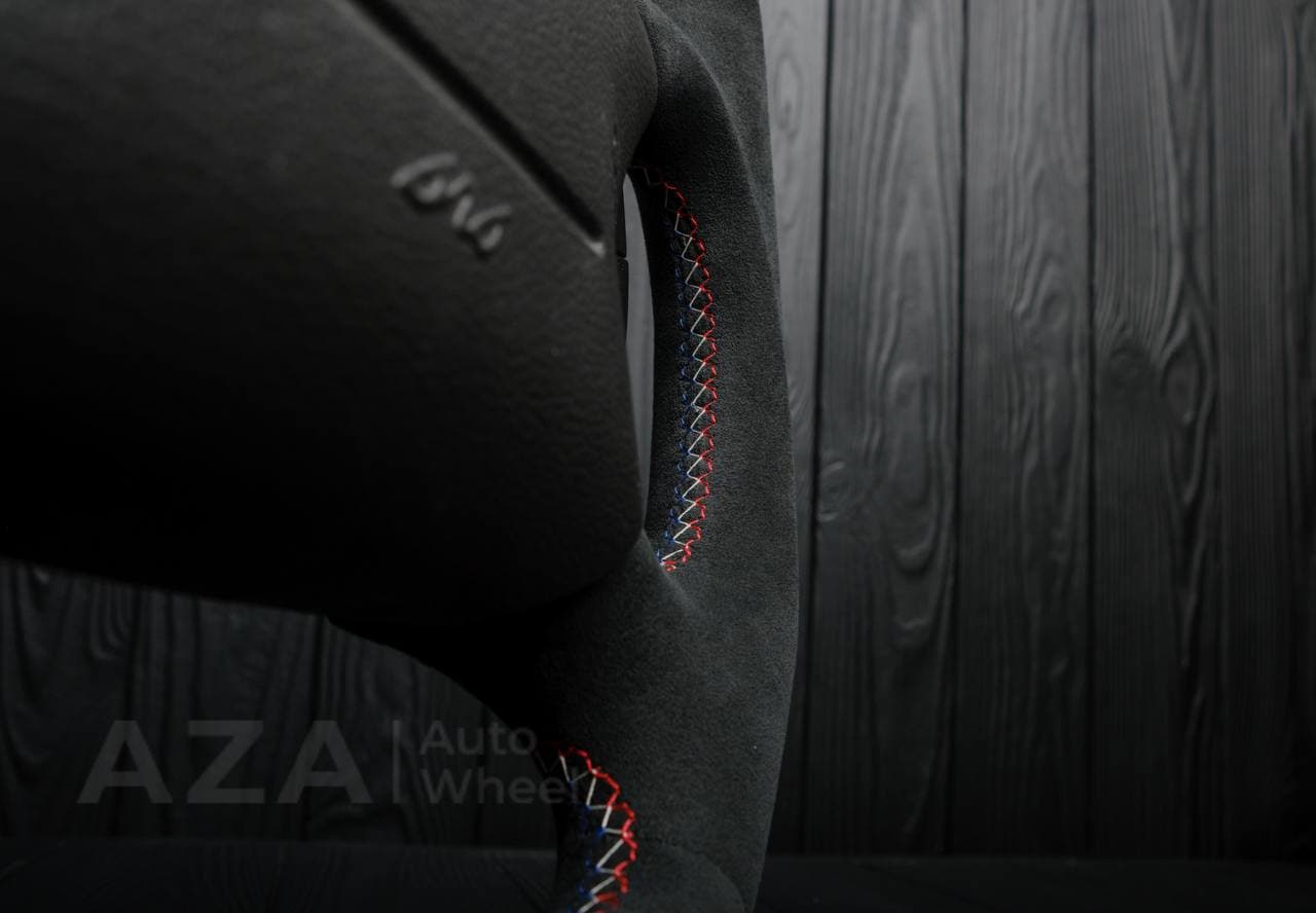 Steering wheel Ford Mustang GT Cobra Alcantara/American flag - Image 8