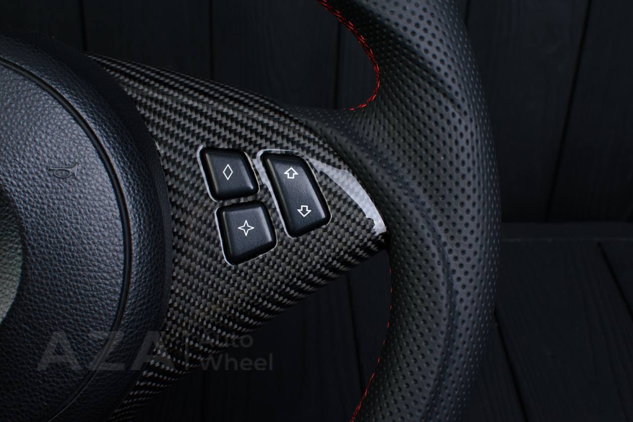 Steering wheel BMW E6X Carbon fiber/Perforated leather - Image 13
