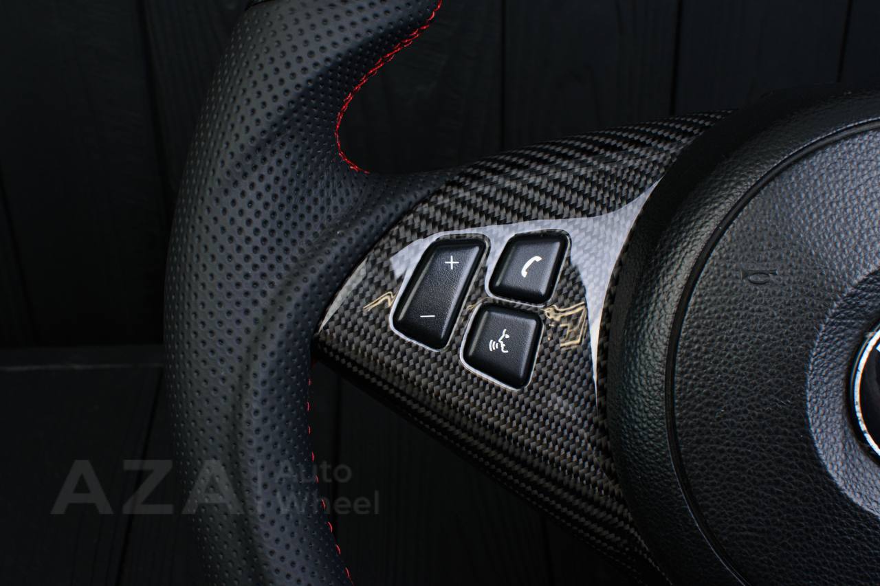 Steering wheel BMW E6X Carbon fiber/Perforated leather - Image 12