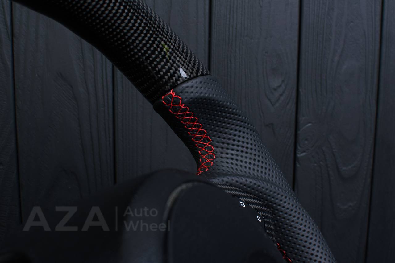 Steering wheel BMW E6X Carbon fiber/Perforated leather - Image 11