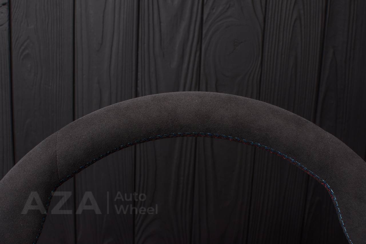 Steering wheel 2017+ BMW F90 M5 G80 M3 M4 M8 X5M X6M X3M X4M Carbon fiber trim/Alcantara (can be any colors) Heated and drivers assist options retained - Image 13