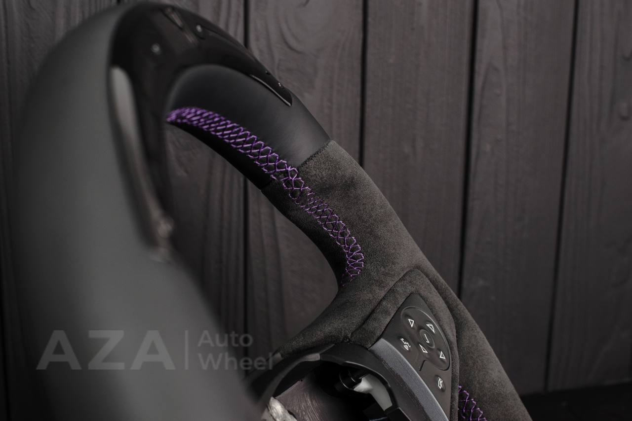 Steering wheel 2014-2018 GMC Sierra/Chevrolet Silverado/Denali/Yukon Napa/Alcantara/Led screen - Image 12