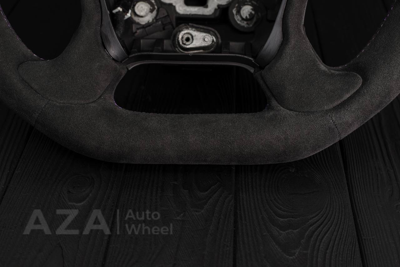 Steering wheel 2014-2018 GMC Sierra/Chevrolet Silverado/Denali/Yukon Napa/Alcantara/Led screen - Image 9
