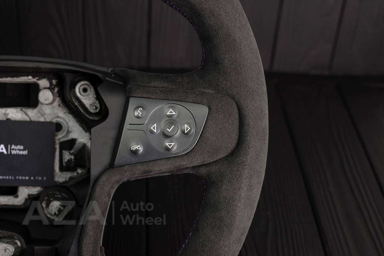 Steering wheel 2014-2018 GMC Sierra/Chevrolet Silverado/Denali/Yukon Napa/Alcantara/Led screen - Image 7