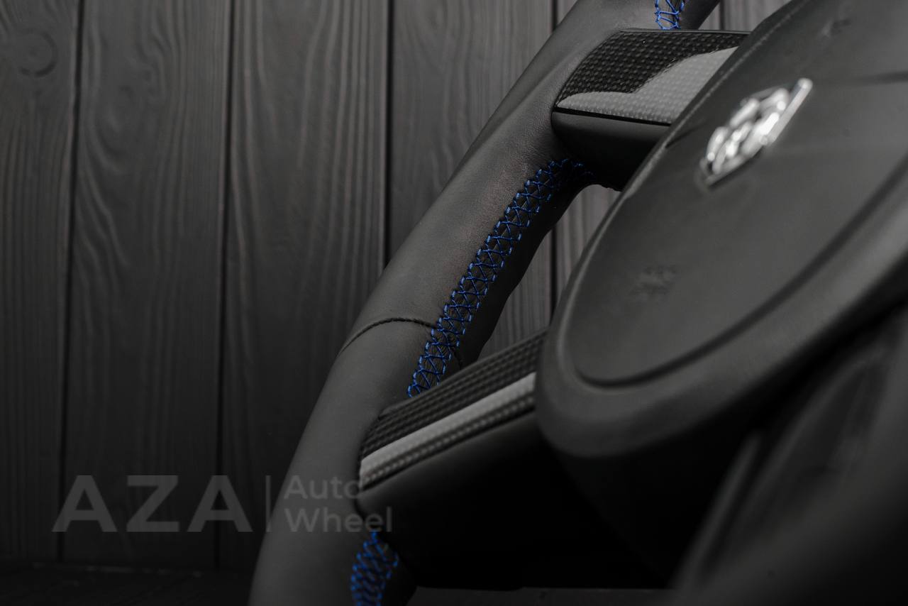 Steering wheel 2005-2010 Dodge Charger/Challenger Jet style Сarbon fiber/Napa (can be any color) - Image 9