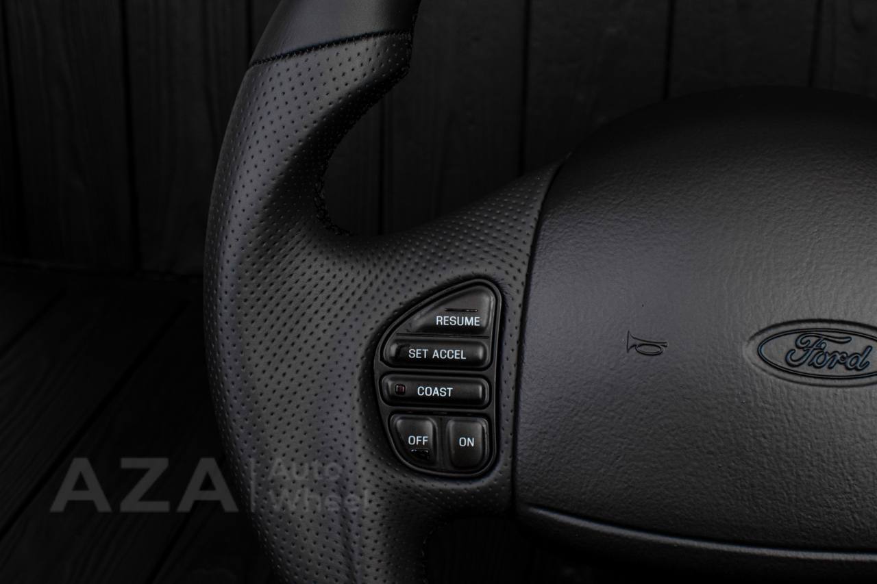 Steering wheel Ford Excursion F150/F250/F350 97-2007 Napa/Perforated leather - Image 8
