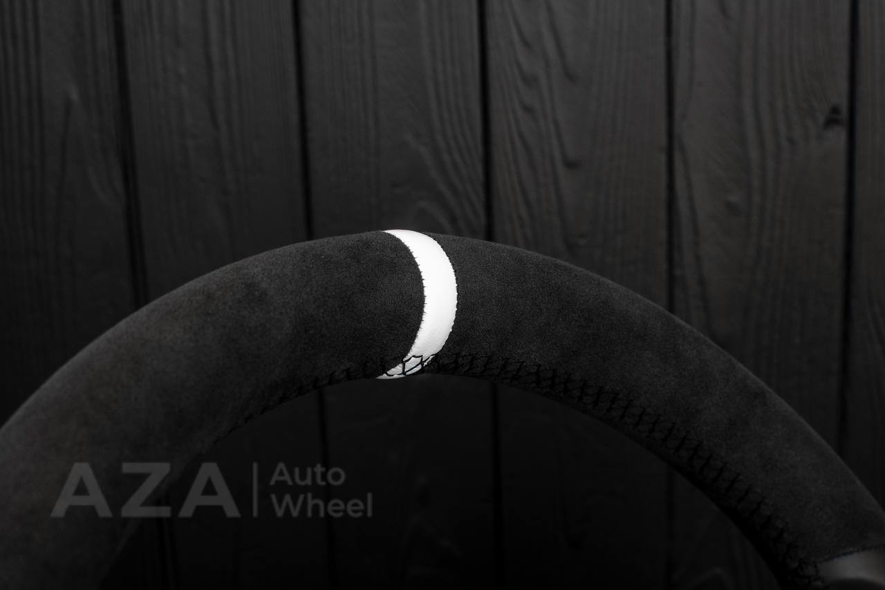 Steering wheel BMW M4 TO 2020+ TOYOTA SUPRA A90/A91 RETROFIT (comes complete with air bag and buttons, can choose any color stripe and stitching) - Image 8