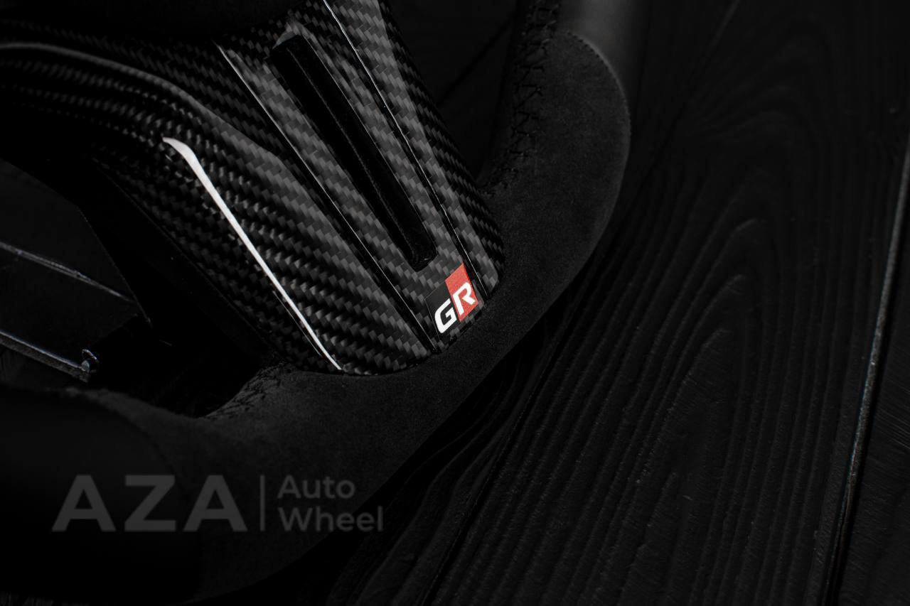 Steering wheel BMW M4 TO 2020+ TOYOTA SUPRA A90/A91 RETROFIT (comes complete with air bag and buttons, can choose any color stripe and stitching) - Image 10