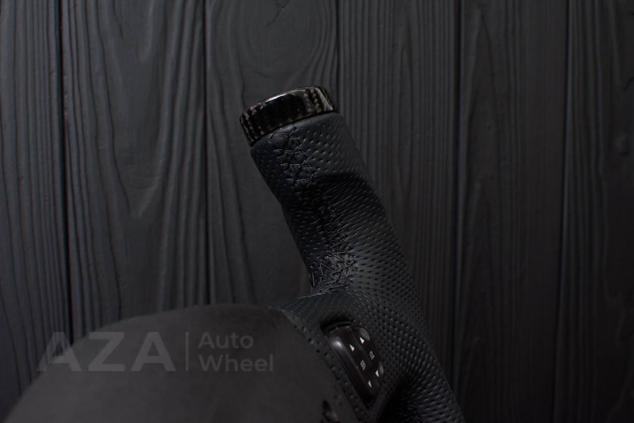 Steering wheel Hummer H2 Jet style Carbon fiber/Perforated leather - Image 11