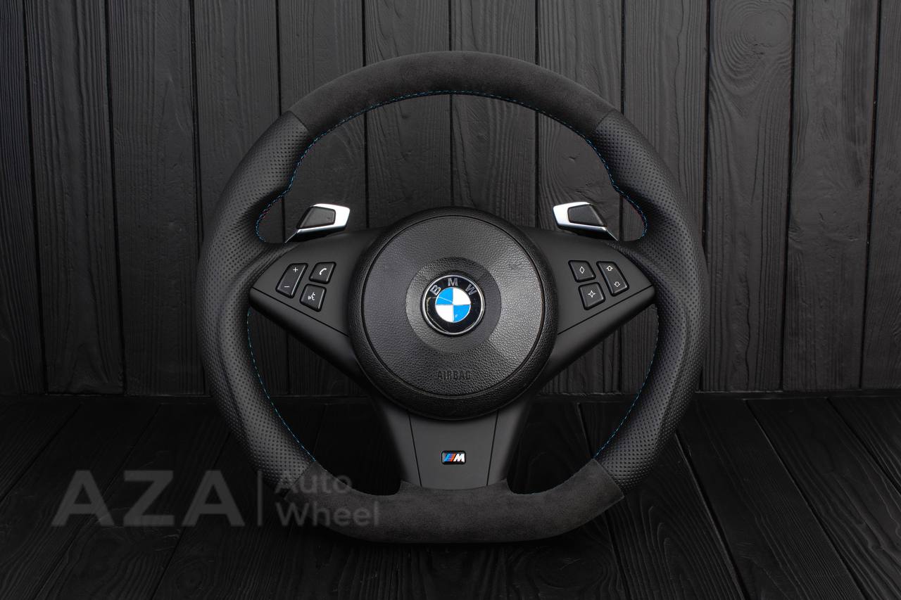 Steering wheel BMW E6X Alcantara/Perforated leather