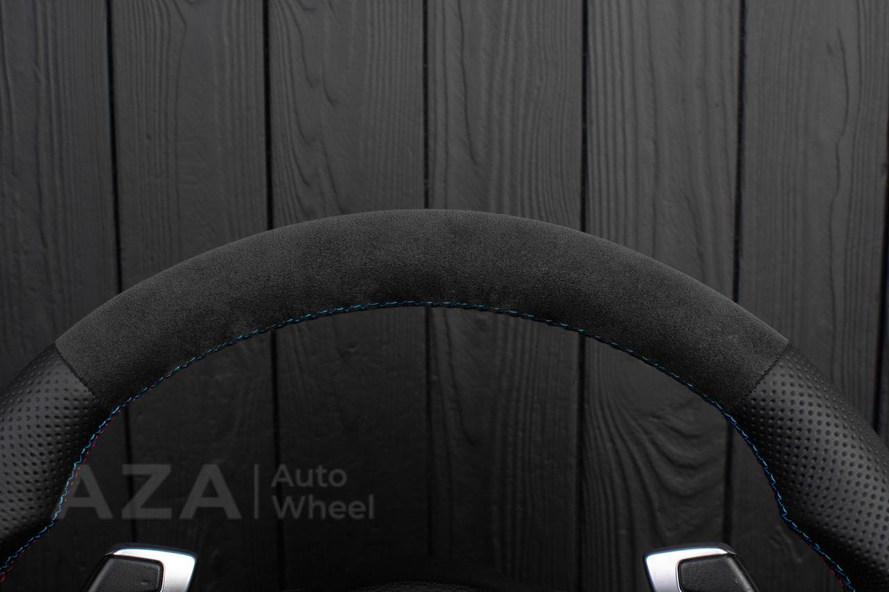 Steering wheel BMW E6X Alcantara/Perforated leather - Image 5