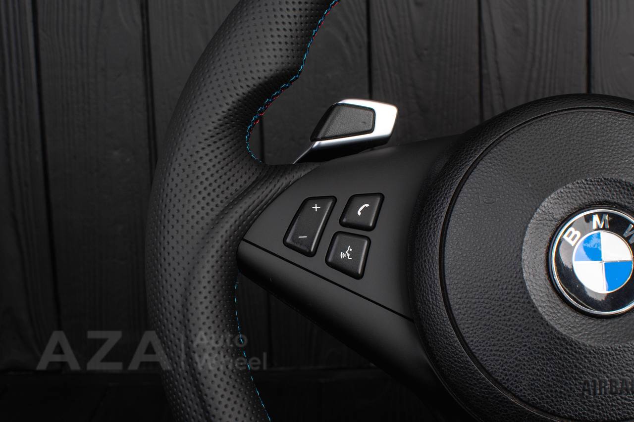Steering wheel BMW E6X Alcantara/Perforated leather - Image 8