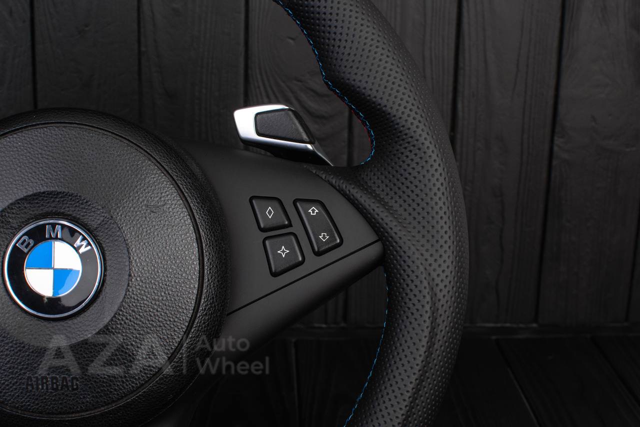 Steering wheel BMW E6X Alcantara/Perforated leather - Image 9
