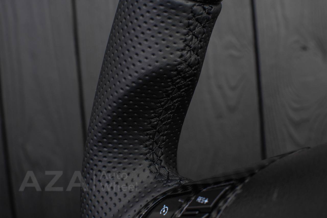Steering wheel 2006-2011 Corvette C6 Jet style Carbon fiber/Perforated leather - Image 16