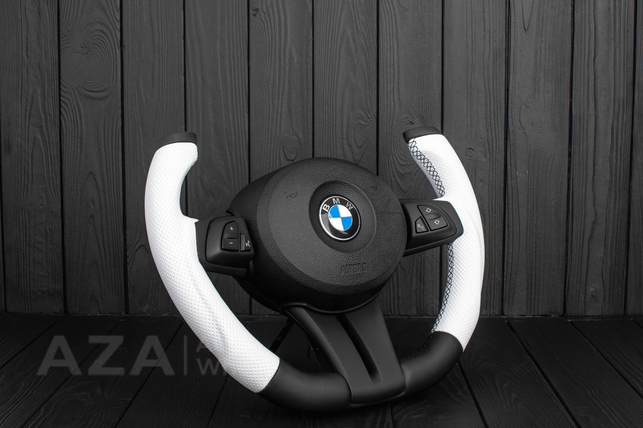 Steering wheel BMW Z4 M 2006-2009 Jet style Napa/Perforated leather - Image 3