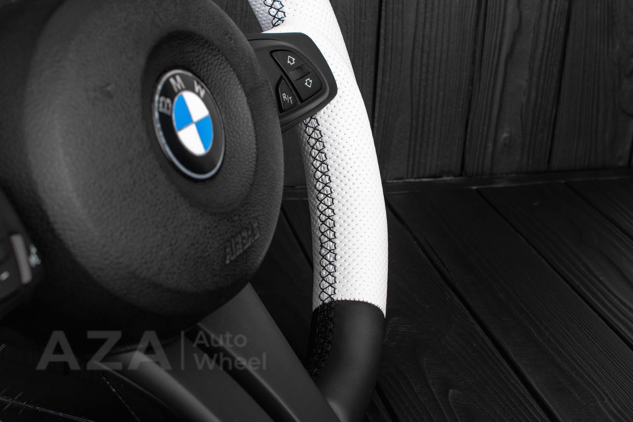 Steering wheel BMW Z4 M 2006-2009 Jet style Napa/Perforated leather - Image 6