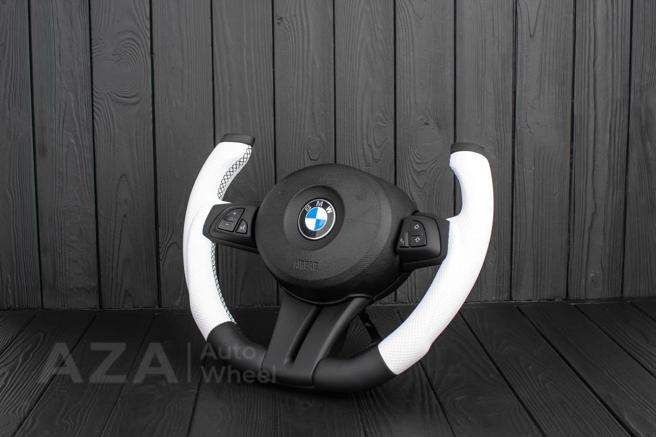 Steering wheel BMW Z4 M 2006-2009 Jet style Napa/Perforated leather - Image 4