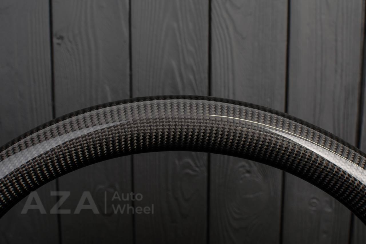 Steering wheel GM SILVERADO, SIERRA, ESCALADE, 2007-2014 Carbon fiber/Perforated leather - Image 7