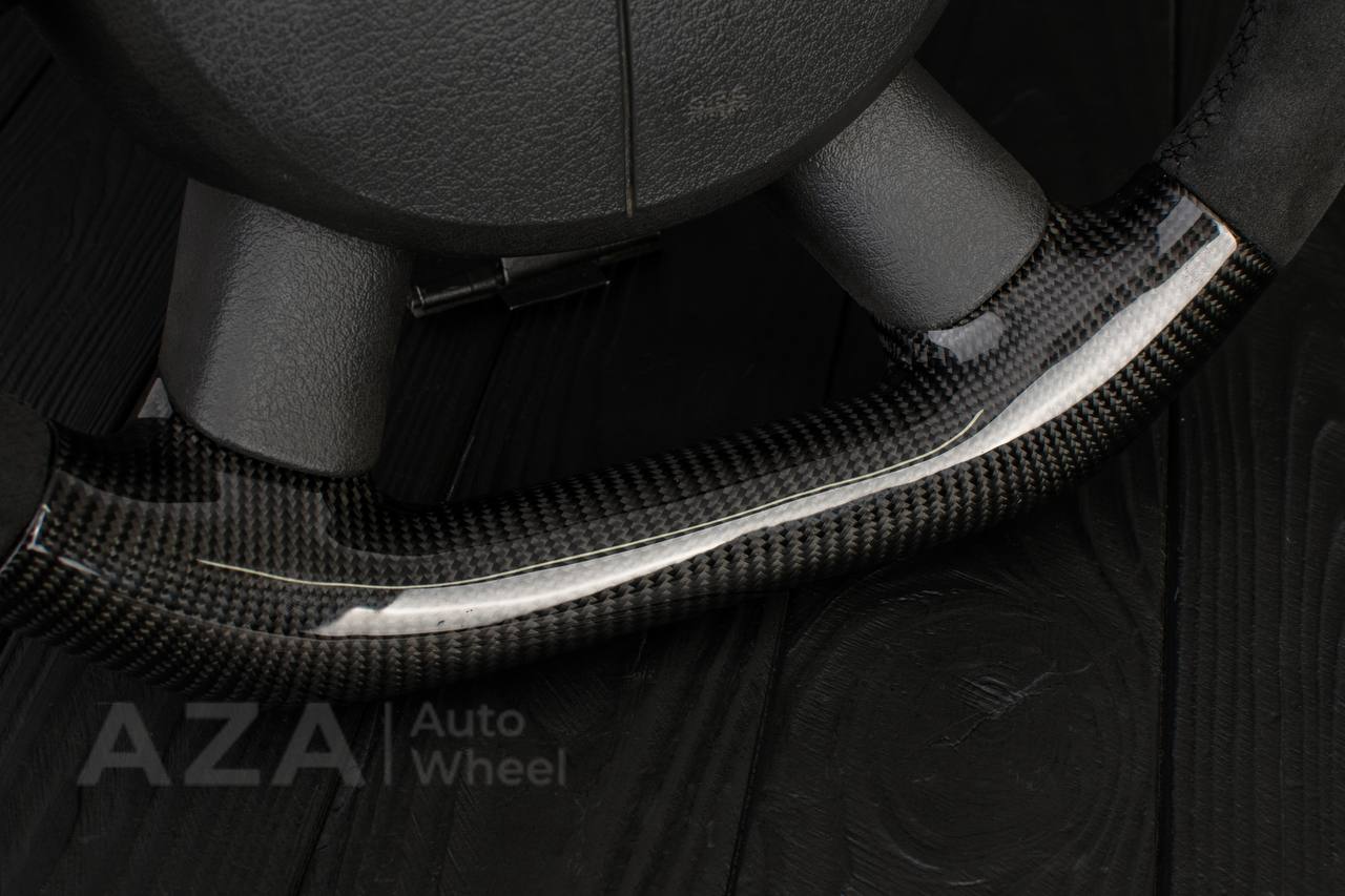 Steering Wheel Dodge 2004-2008 Carbon fiber/Alcantara/Red stripe - Image 12