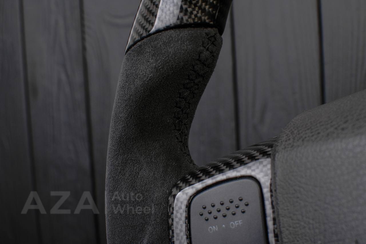 Steering Wheel Dodge 2004-2008 Carbon fiber/Alcantara/Red stripe - Image 13