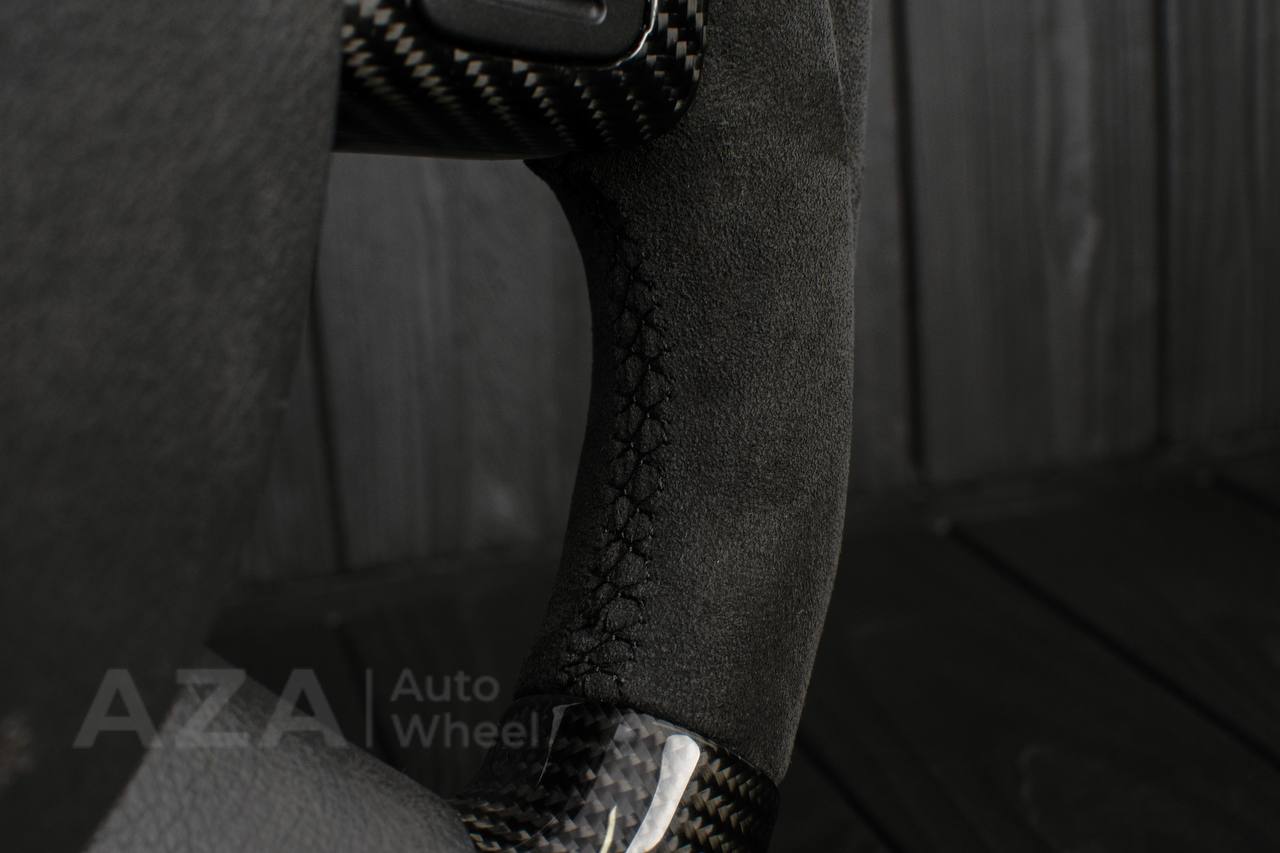 Steering Wheel Dodge 2004-2008 Carbon fiber/Alcantara/Red stripe - Image 14