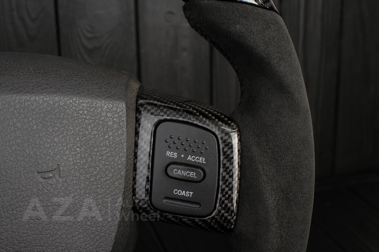 Steering Wheel Dodge 2004-2008 Carbon fiber/Alcantara/Red stripe - Image 15