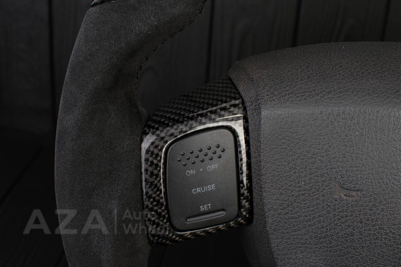 Steering Wheel Dodge 2004-2008 Carbon fiber/Alcantara/Red stripe - Image 16