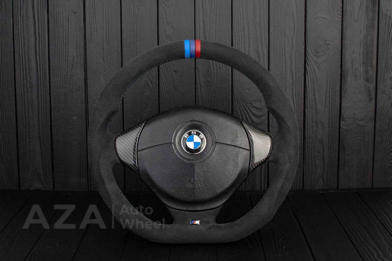 Steering wheel BMW e36 Z3 M roadster Carbon fiber/Alcantara/M stripe