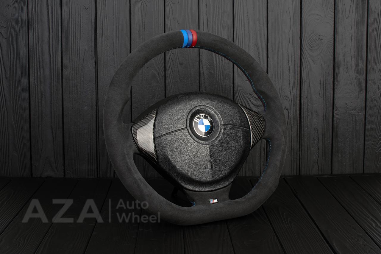 Steering wheel BMW e36 Z3 M roadster Carbon fiber/Alcantara/M stripe - Image 6