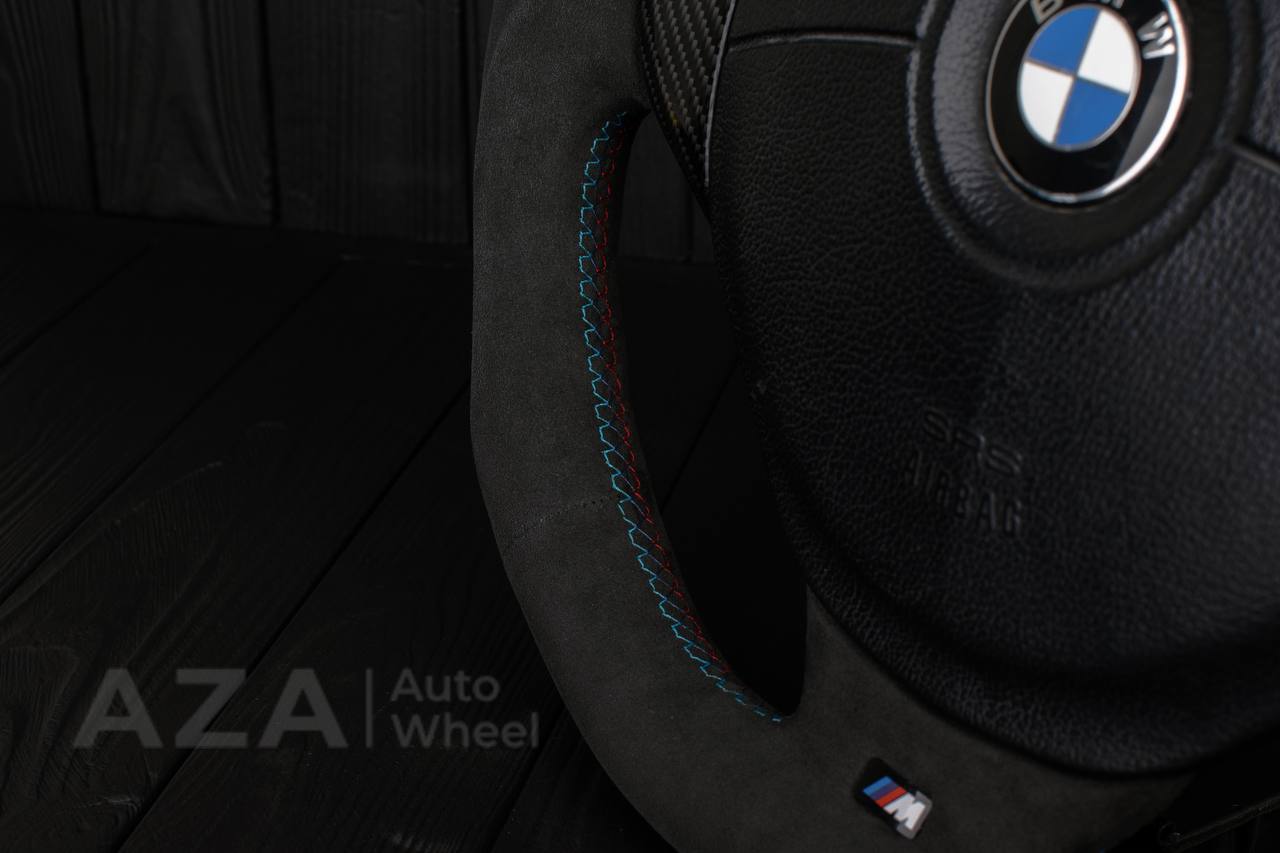 Steering wheel BMW e36 Z3 M roadster Carbon fiber/Alcantara/M stripe - Image 13
