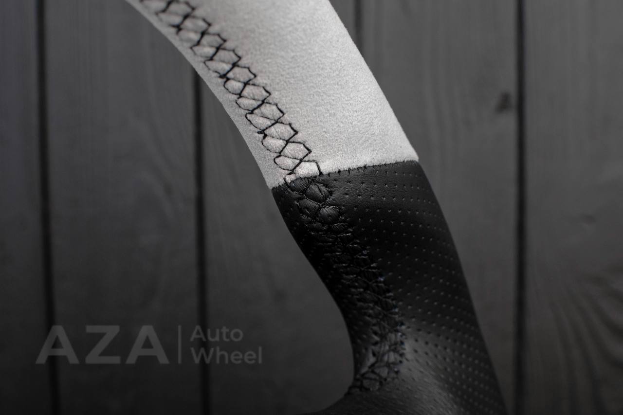 Steering wheel Ford Lightning/Ranger/Explorer 99-2004 Alcantara/Perforated leather (can be any color per request) - Image 9