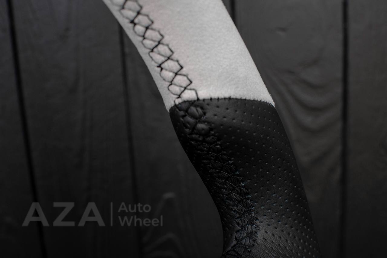 Steering wheel Ford Mustang GT Cobra Alcantara/Perforated leather (can be any color) - Image 9