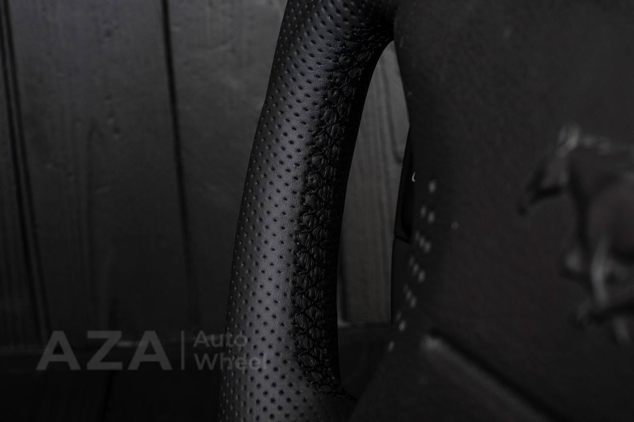 Steering wheel Ford Mustang GT Cobra Alcantara/Perforated leather (can be any color) - Image 14