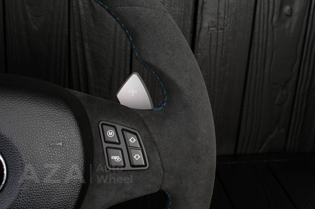 Steering wheel BMW E9X/E8X Alcantara/Red stripe - Image 14