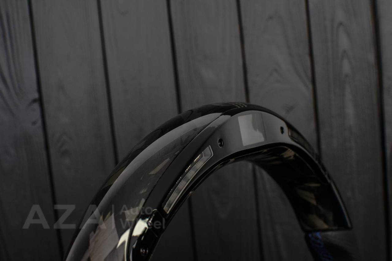 Steering wheel 2006-2011 Corvette C6 Forged carbon fiber/Perforated leather/Led screen - Image 15