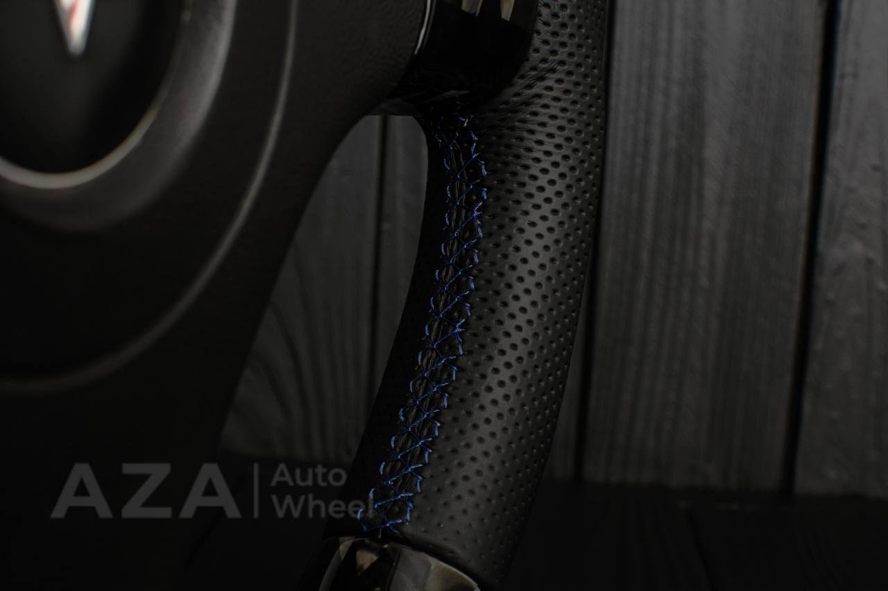 Steering wheel 2006-2011 Corvette C6 Forged carbon fiber/Perforated leather/Led screen - Image 16